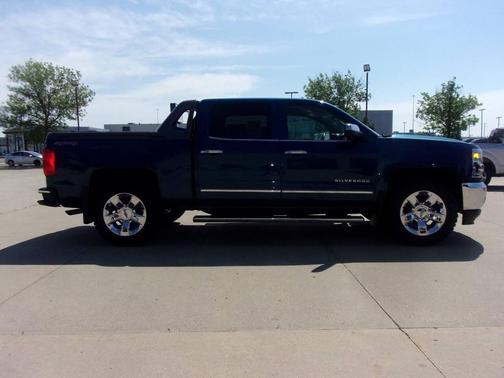 Blue 2017 Chevrolet Silverado 1500 LTZ