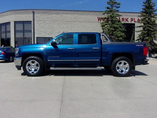 Blue 2017 Chevrolet Silverado 1500 LTZ