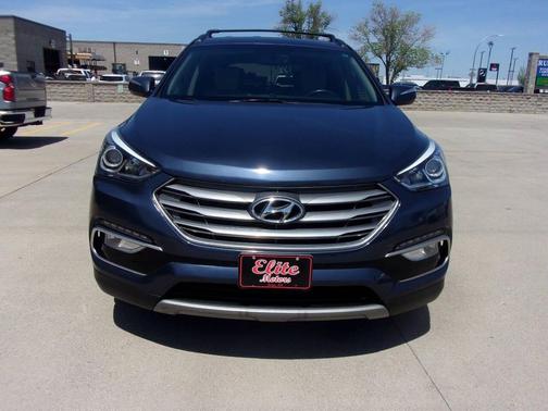 Blue 2017 Hyundai Santa Fe Sport 2.0L Turbo