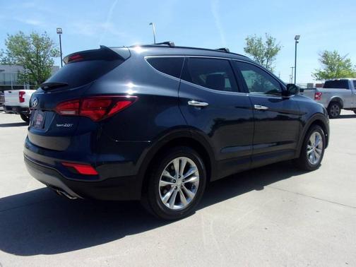 Blue 2017 Hyundai Santa Fe Sport 2.0L Turbo