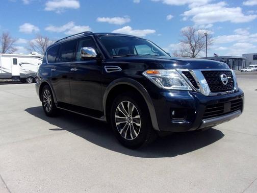 Blue 2020 Nissan Armada SL 4x4 4dr SUV