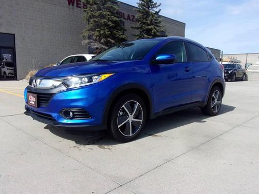 Blue 2021 Honda HR-V EX