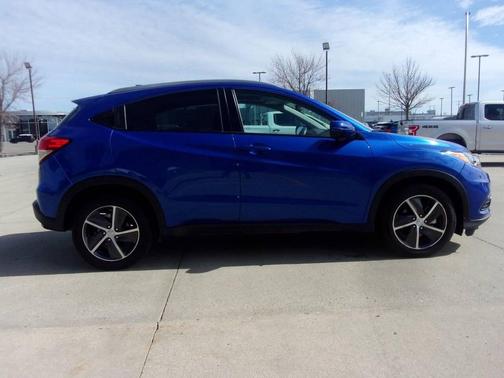 Blue 2021 Honda HR-V EX