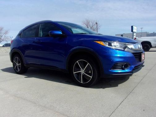 Blue 2021 Honda HR-V EX