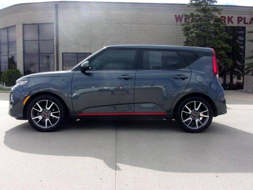 Gray 2021 Kia Soul GT Line 4dr Crossover