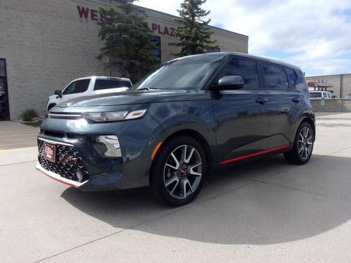 Gray 2021 Kia Soul GT Line 4dr Crossover