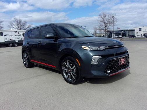 Gray 2021 Kia Soul GT Line 4dr Crossover