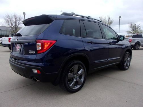 Blue 2020 Honda Passport Touring AWD 4dr SUV