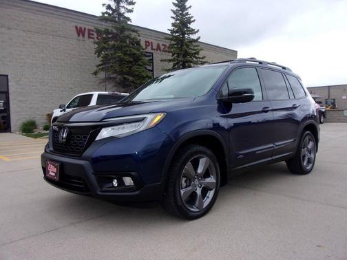Blue 2020 Honda Passport Touring AWD 4dr SUV
