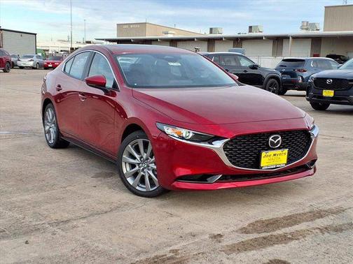 Soul Red Crystal Metallic 2026 Mazda Mazda3 FWD w/Preferred Package