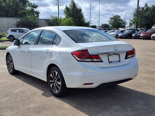 Taffeta White 2013 Honda Civic EX
