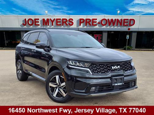 Ebony Black 2022 Kia Sorento EX