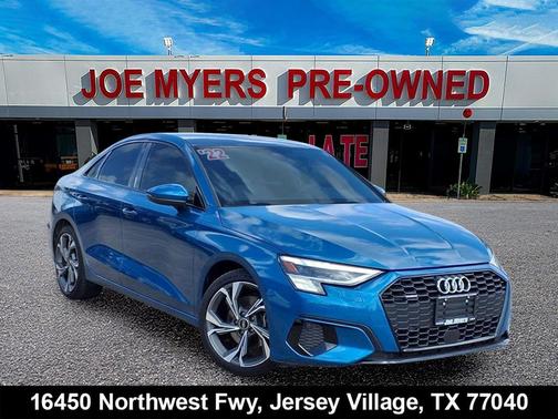 Atoll Blue Metallic 2022 Audi A3 Prestige