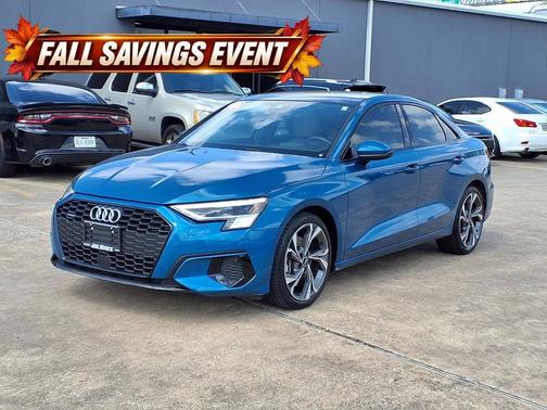 Atoll Blue Metallic 2022 Audi A3 Prestige