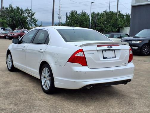 White Platinum Clearcoat Metallic 2012 Ford Fusion SEL