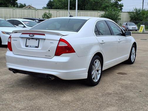 White Platinum Clearcoat Metallic 2012 Ford Fusion SEL