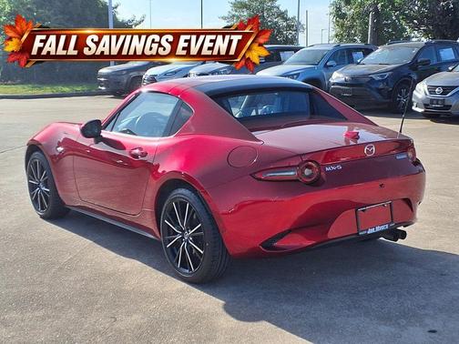 Soul Red Crystal 2025 Mazda MX-5 Miata RF Grand Touring