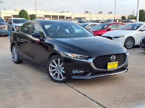 Jet Black Mica 2026 Mazda Mazda3 FWD w/Preferred Package