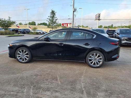 Jet Black Mica 2026 Mazda Mazda3 FWD w/Preferred Package