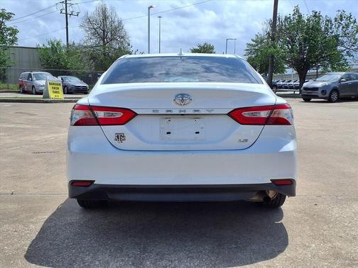 Super White 2020 Toyota Camry LE