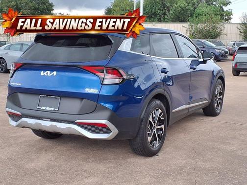 Sapphire Blue 2024 Kia Sportage EX