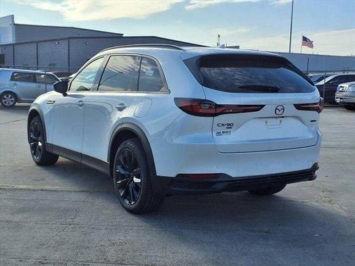 Rhodium White Premium 2026 Mazda CX-90 PHEV Premium Sport