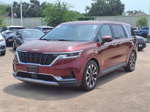 Flare Red 2022 Kia Carnival EX