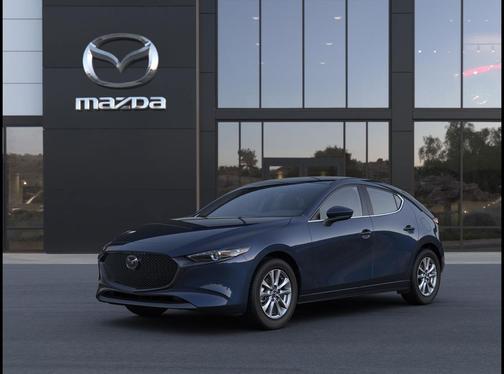 Deep Crystal Blue Mica 2026 Mazda Mazda3 FWD