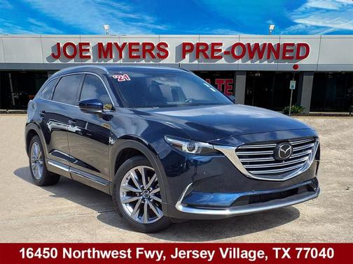 Deep Crystal Blue Mica 2021 Mazda CX-9 Grand Touring