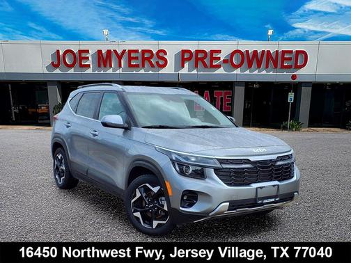 Steel Gray 2024 Kia Seltos EX