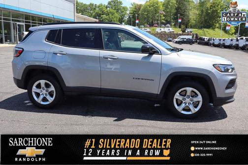 Baltic Gray Metallic Clearcoat 2024 Jeep Compass Latitude