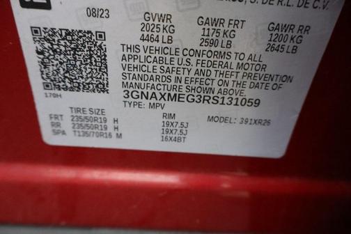 2024 Chevrolet Equinox FWD RS