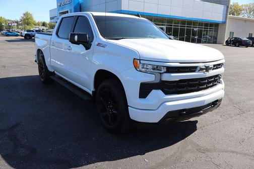 Summit White 2023 Chevrolet Silverado 1500 RST