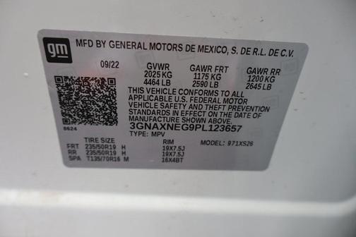 2023 Chevrolet Equinox Premier w/1LZ