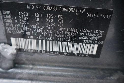 2018 Subaru Impreza 2.0i Sport