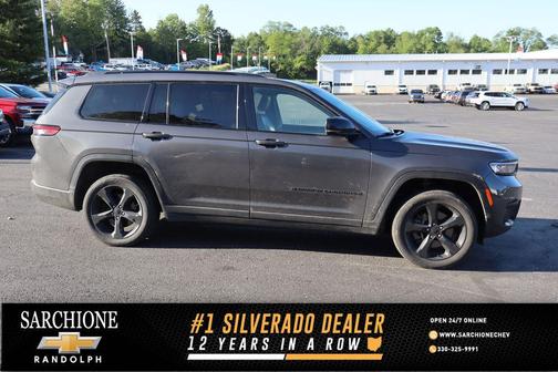Baltic Gray Metallic Clearcoat 2021 Jeep Grand Cherokee L Altitude