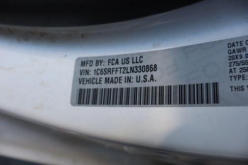 Bright White Clearcoat 2020 RAM 1500 Big Horn/Lone Star