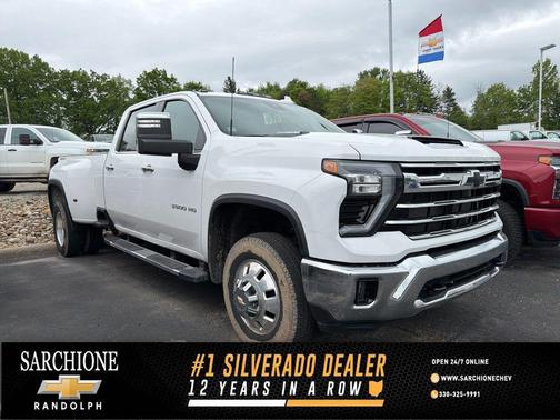 Summit White 2024 Chevrolet Silverado 3500 LTZ