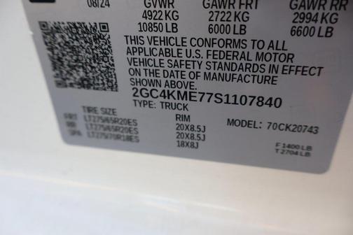 2025 Chevrolet Silverado 2500 Custom