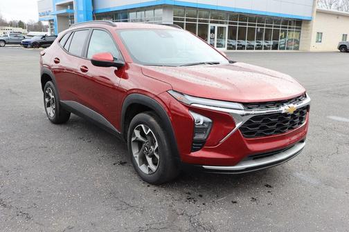 Crimson Metallic 2024 Chevrolet Trax LT