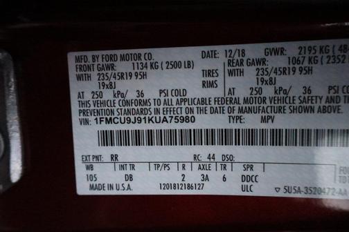 2019 Ford Escape Titanium