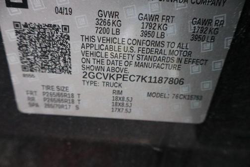 2019 Chevrolet Silverado 1500 1LT