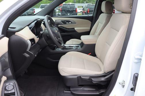 Summit White 2023 Chevrolet Traverse LS