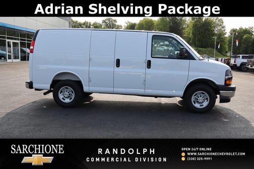 Summit White 2025 Chevrolet Express 2500 Work Van