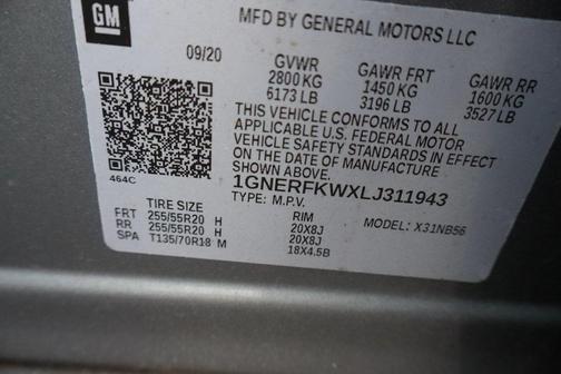 2020 Chevrolet Traverse LS