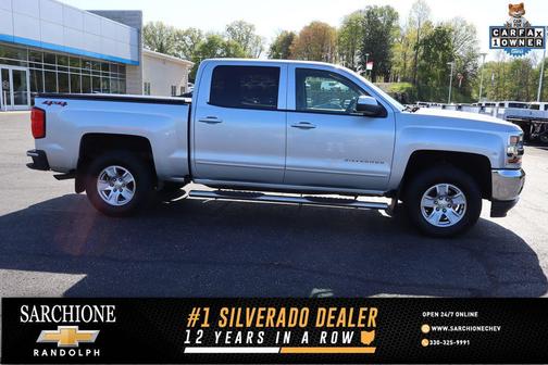 Silver Ice Metallic 2018 Chevrolet Silverado 1500 1LT