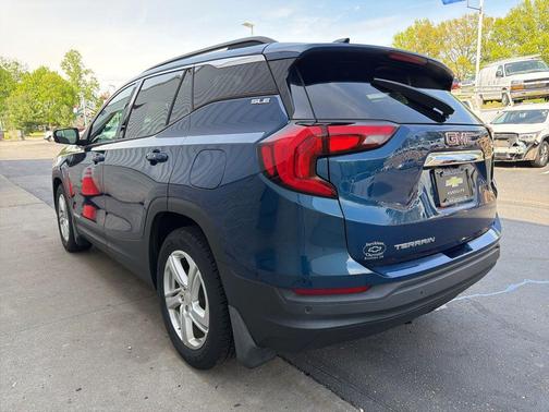 Blue Emerald Metallic 2019 GMC Terrain SLE