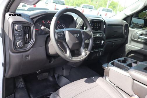 Summit White 2022 Chevrolet Silverado 1500 Custom Trail Boss