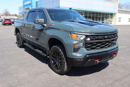 Cypress Gray 2025 Chevrolet Silverado 1500 Custom Trail Boss