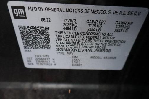 2022 Chevrolet Equinox 1LT